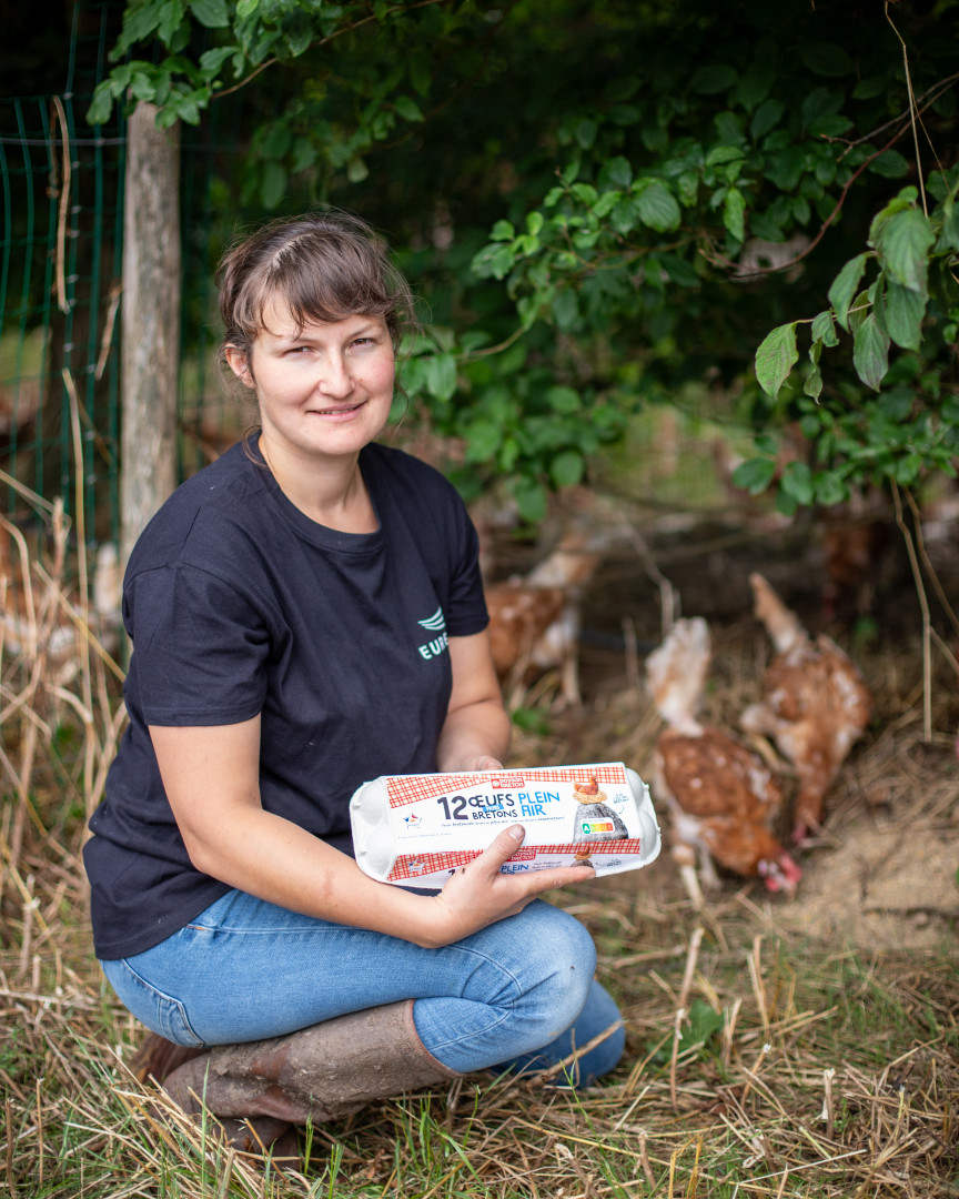 EUREDEN 16072024 SERENT 18 Nolwenn Posseme Oeuf Poules Agricultrice JA