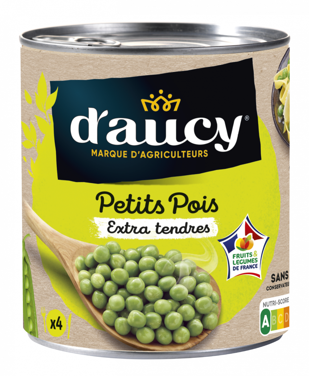 D'aucy lance les premiers légumes HVE en conserve