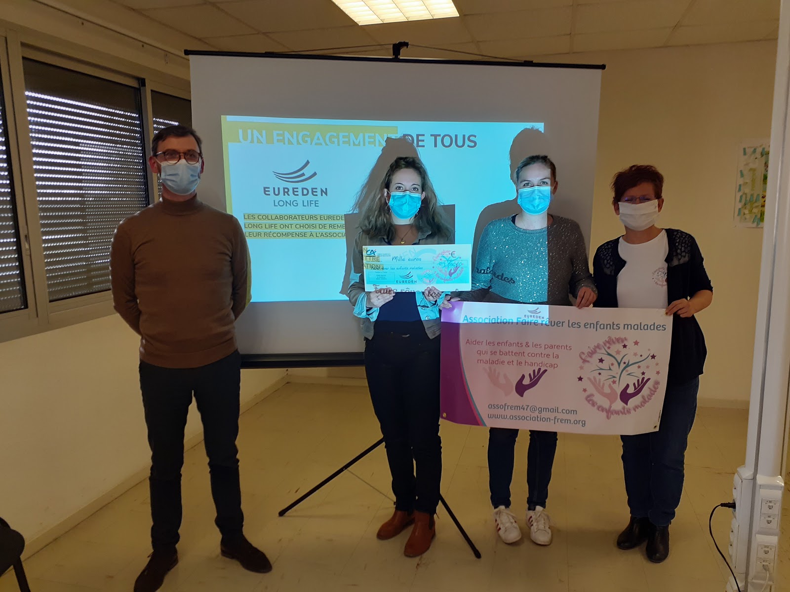 Challenge RSE, Eureden choisit d'aider 2 associations