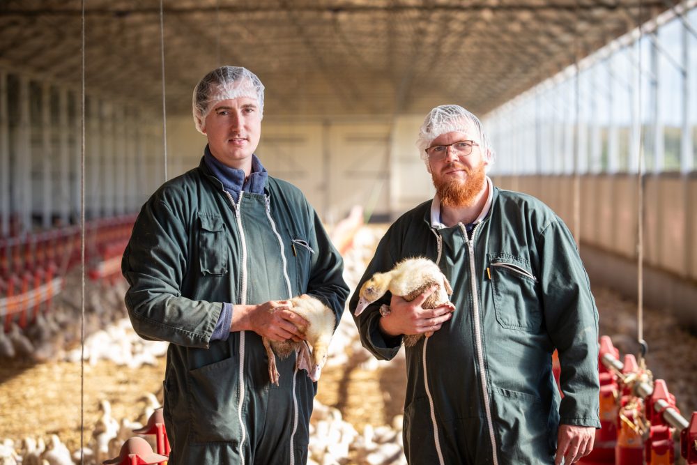EUREDEN 22102024 KERGRIST 30 Le Clezio Benoit Agriculteur Caals Nicolas TC Pontivy Canard Nutrition